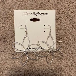Silver Reflection Earrings